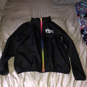 PINK | Black | Windbreaker